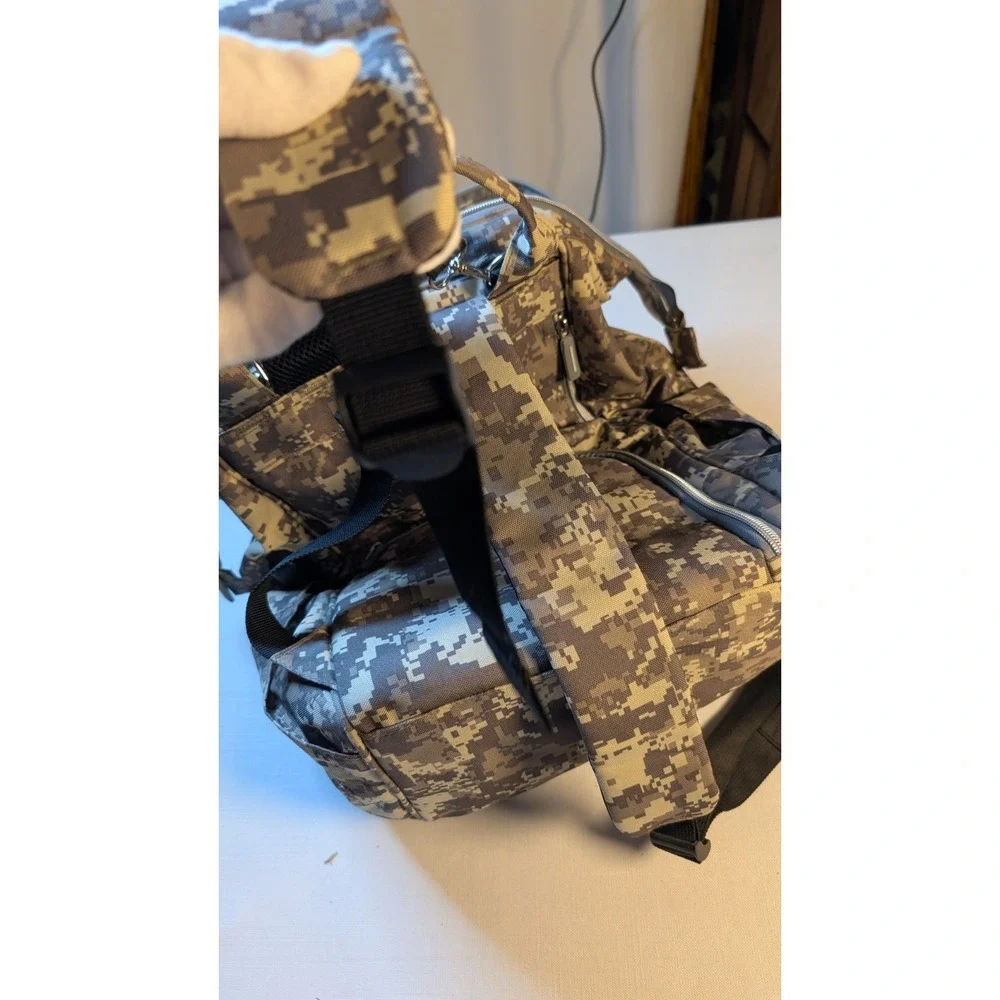 Diaper Bag Backpack for Dad and Mom with USB Charging Port Stroller Straps NEW
